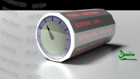 Desk World-Clock (DMcG)