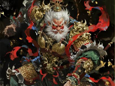 Heavenly God Zhong Kui - Chinese Deity