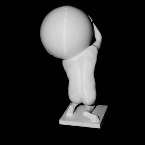 Atlas in Arcevia, Italy