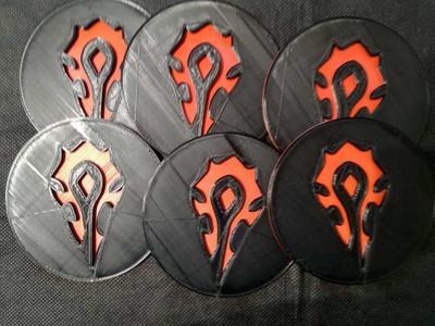 World of Warcraft Horde coaster
