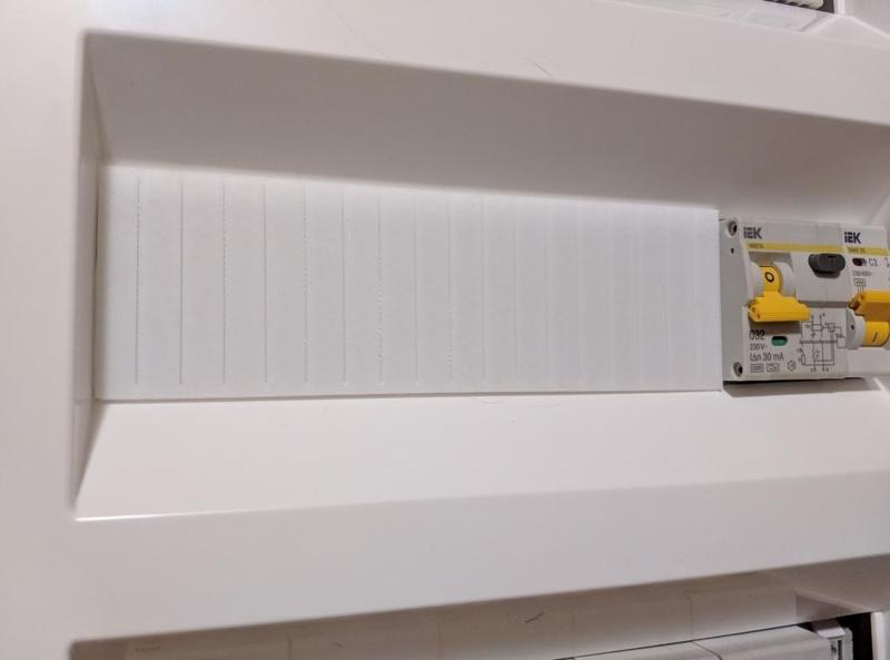 Module cover for ABB Basic E series enclosure