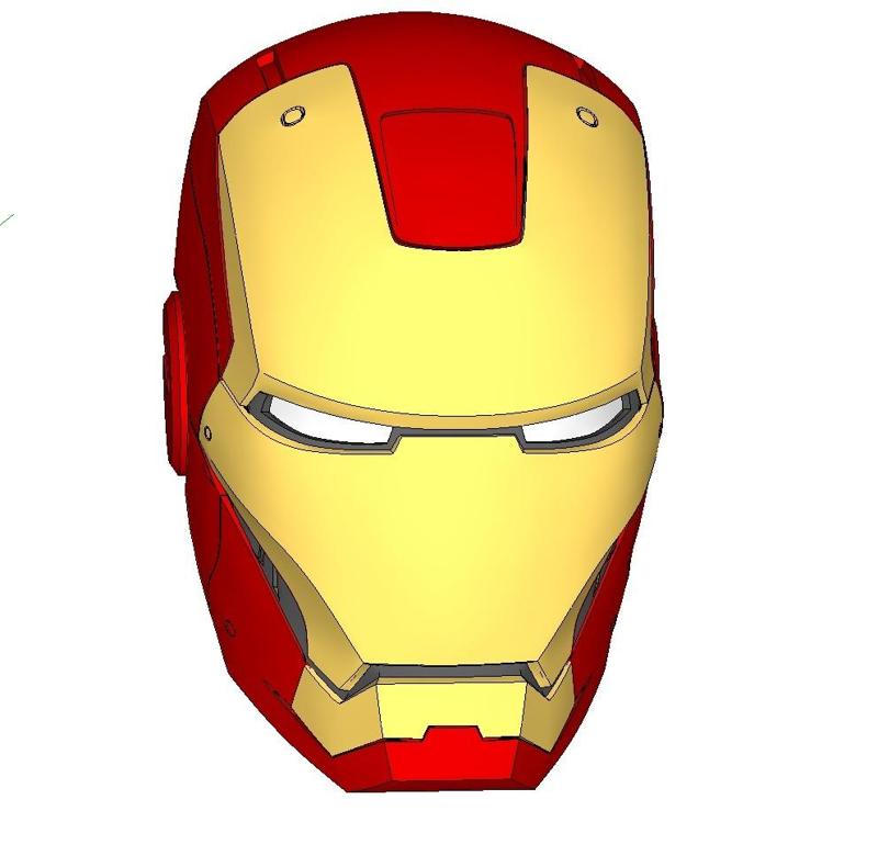 IRON MAN HEAD