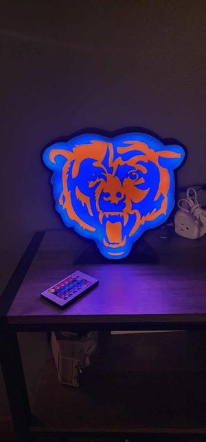 Chicago Bears Light box