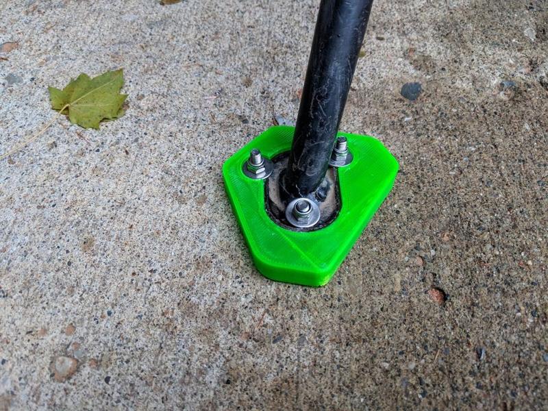 sidestand enlarger for G650X 