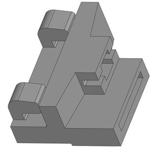 Passat B5 window elevator bracket