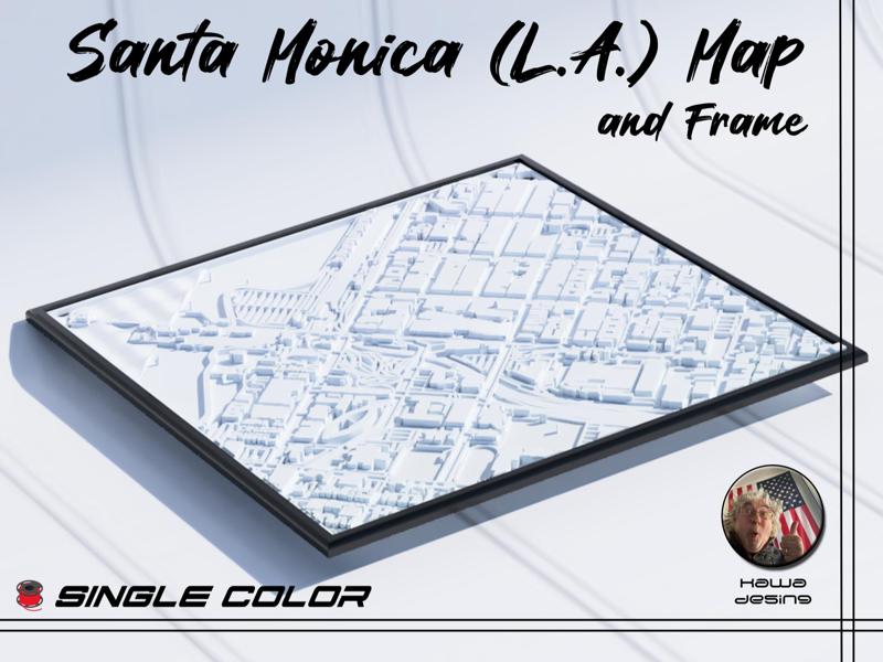 DownTown Santa Monica (LA) Map