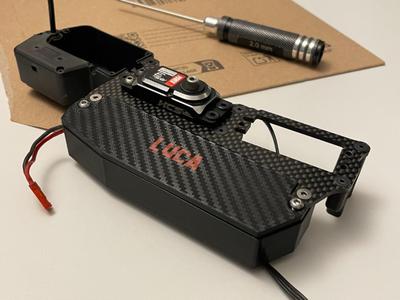 Mugen MBX8/R Battery Tray and Cover