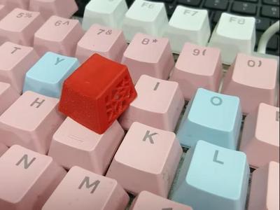 ROG Strix Flare emulation – no supports needed – only 1g translucent keycap