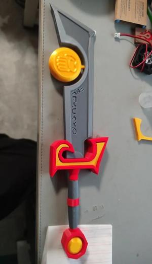 Ashbringer World of Warcraft Greatsword a1p1x1, mini please reduce by 70%