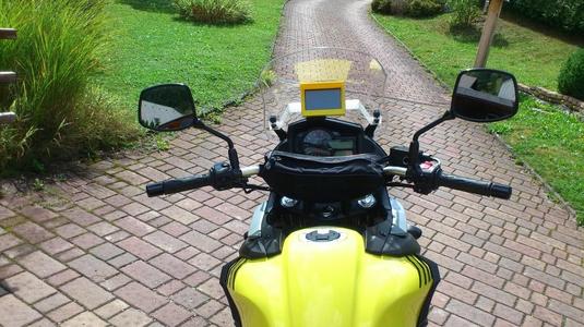 Garmin holder for Suzuki V-Strom 650