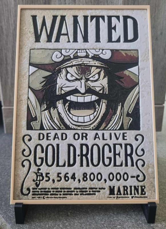 Hueforge Gold Roger 5.564.800.000 One piece