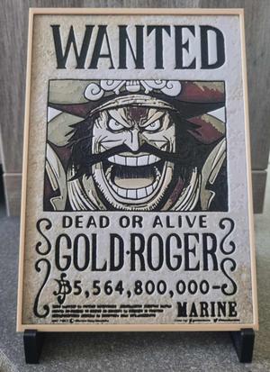 Hueforge Gold Roger 5.564.800.000 One piece