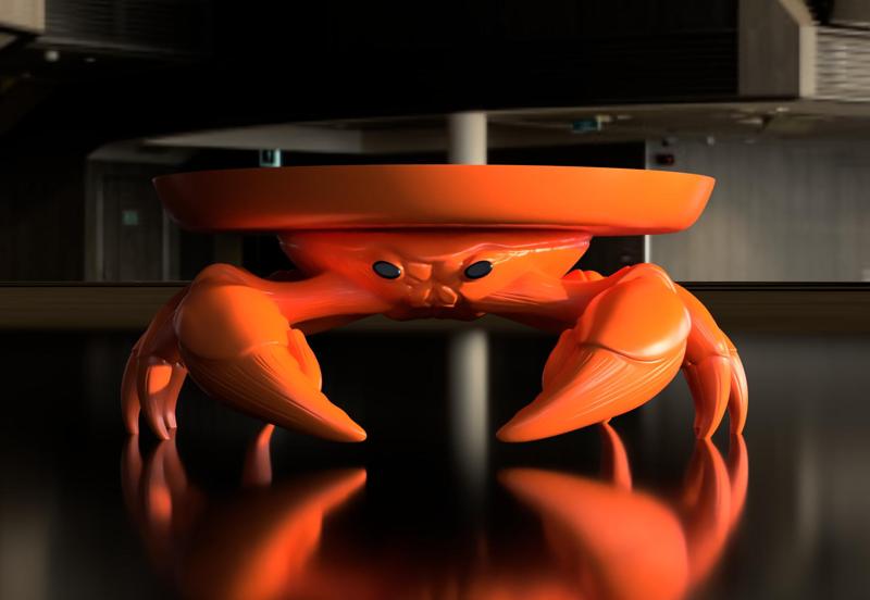 Sea Crab Bowl Stand – Elegant, Clawed Ocean Vibe