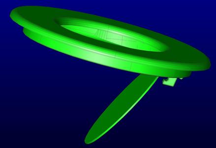 can recycling cap with automatic valve.