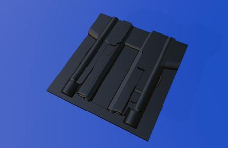 CZ Shadow 2 + Olight PL Turbo Split Mold Vacuum.