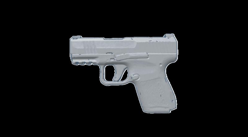 Canik Mete MC9 Handgun Real-Size Scan
