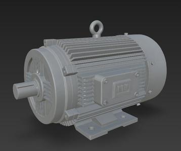 Figure Modeling Electrical Equipment Industrial Motor