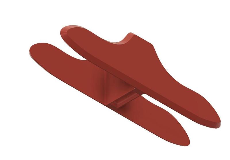 SBach 342 RC 3D Plane landing gear mount