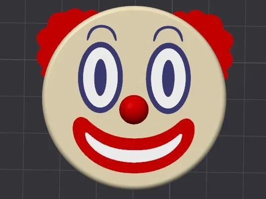 Clown (Refrigerator Magnet)