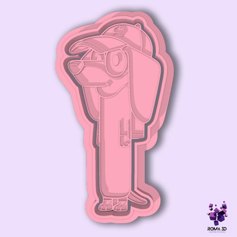 Snickers Bluey Cookie Cutter