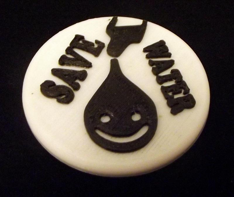 Save Water Badge