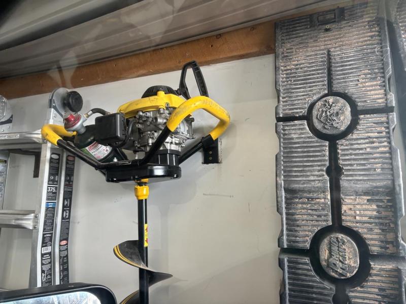 Jiffy Ice Auger Wall Mount