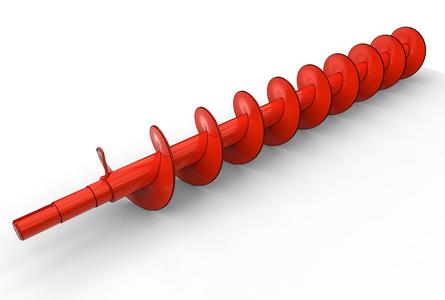 Archimedes screw auger