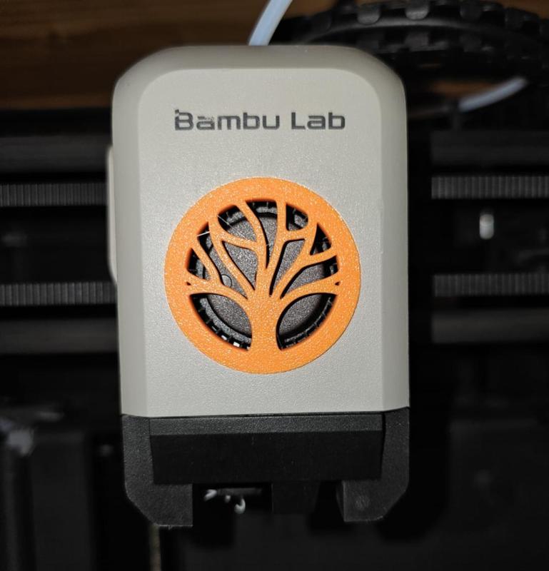 Fan Cover for P1S/P1P/X1C "Tree of life"