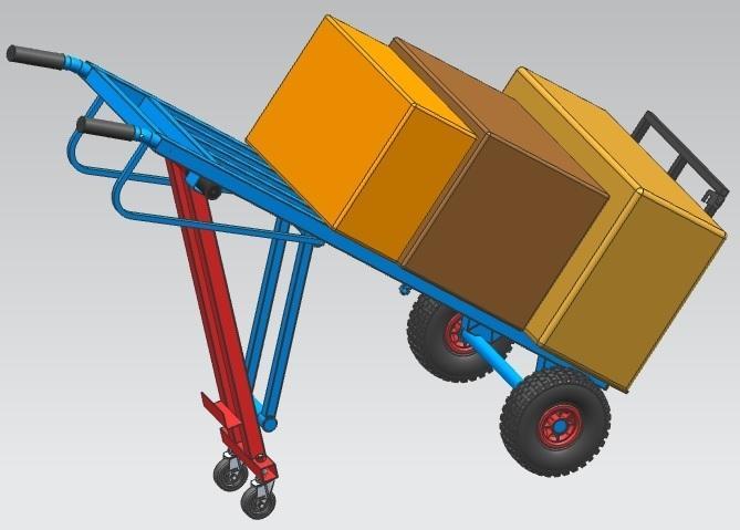 Handle Truck For Workshop (Trolley)