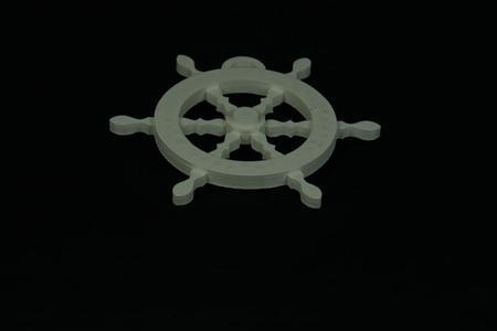 Rudder pendant / Colgante de Timón