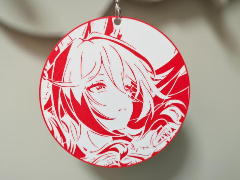 [Honkai: Star Rail] Stopyun/Wang Gui Ren Keychain Badge