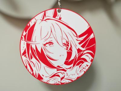 [Honkai: Star Rail] Stopyun/Wang Gui Ren Keychain Badge