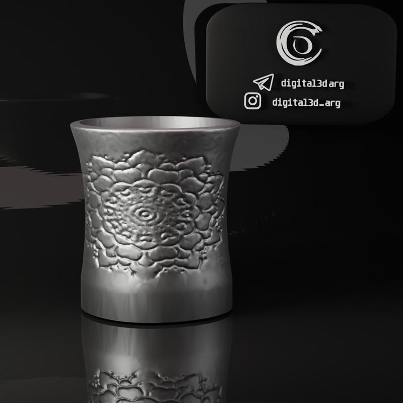 MATTE MANDALA METALLIC STYLE 34