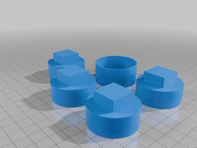 ikea ADLIS 16mm leg extender with notch 