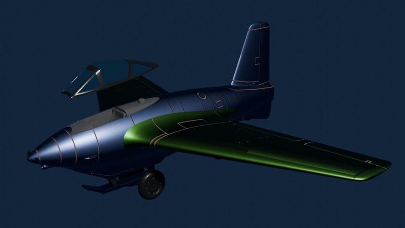 Messerschmitt Me 163-C Komet (1/144 scale)