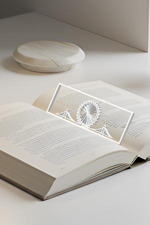 London Bookmark, Creativity Bookmark, Gift Idea