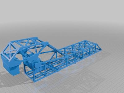 N scale Double track Bascule Bridge