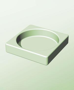 CS128-30 Stacking box bin component for creative 3d printing maker