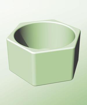 CH128-80 Container modular stackable module for 3d printing makers