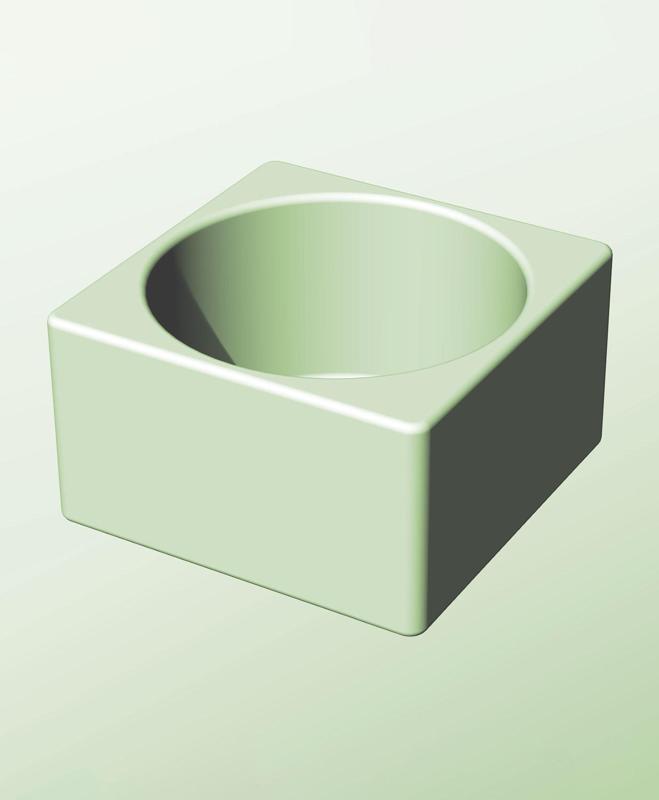 CS128-80 Container modular stackable module for 3d printing makers