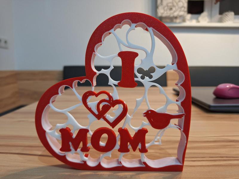 Mothers day heart
