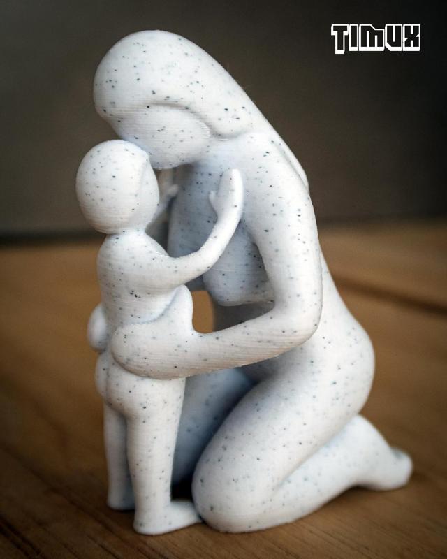 MOTHER AND SON SCULPTURE #3