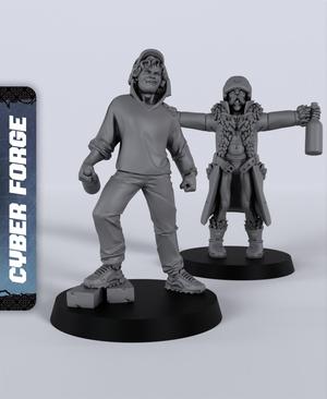 Motherland Civilians - With Free Cyberpunk  - Sci-Fi Gift Ideas for RPG and Wargamers