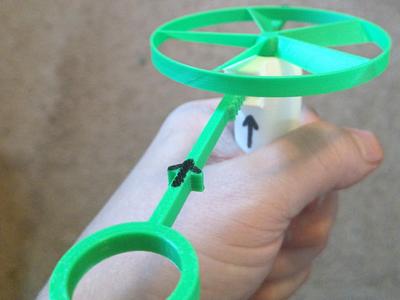 Enhanced propeller toy