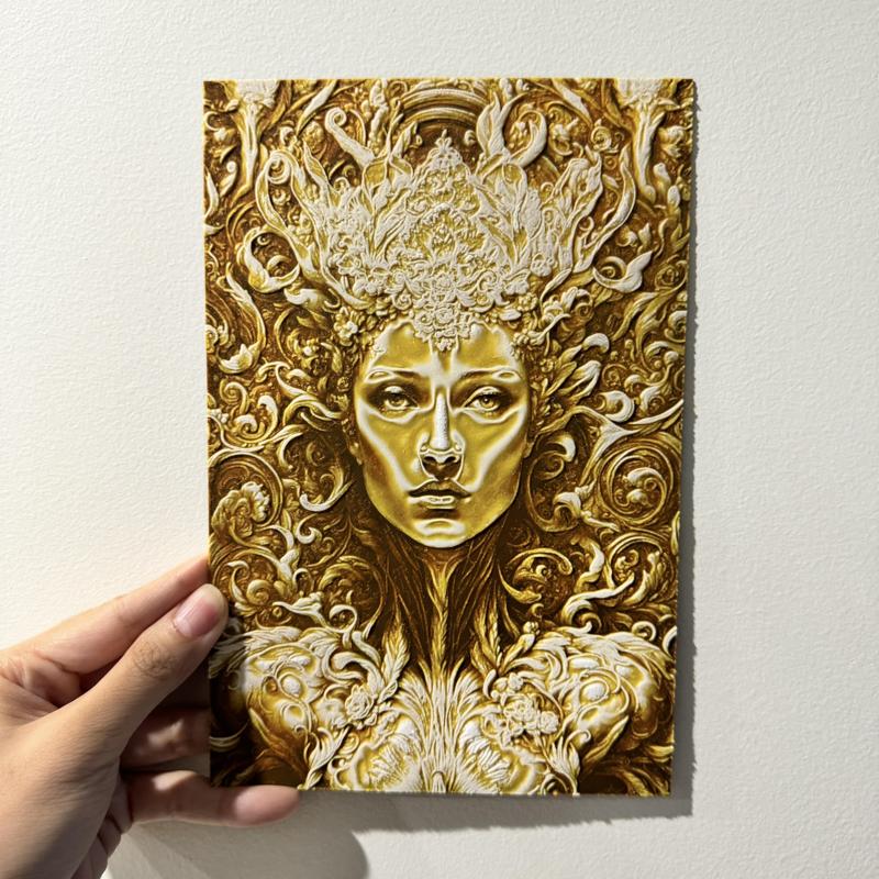Gold Queen - HueForge Print