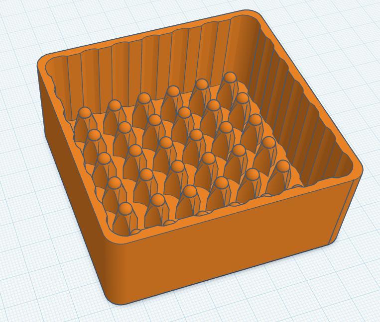  Battery Tray AAA Cell 7x7