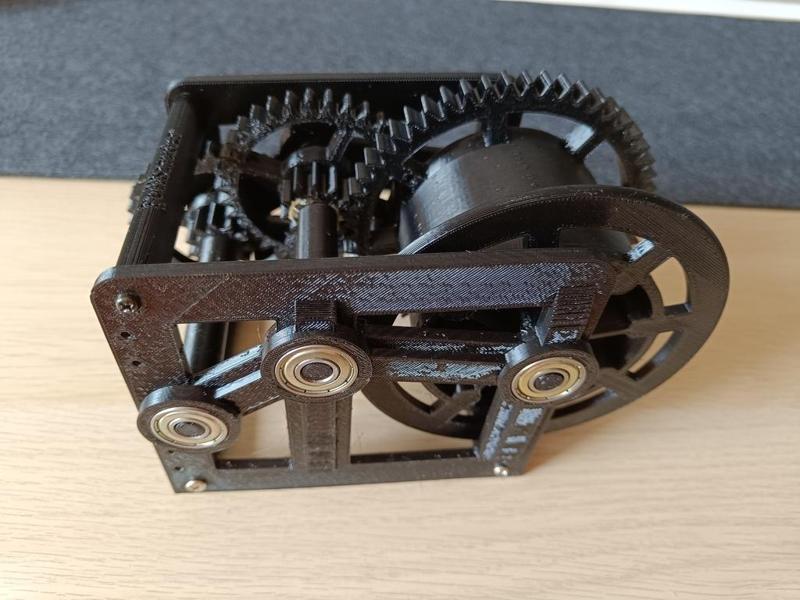 PullStruder printable shafts