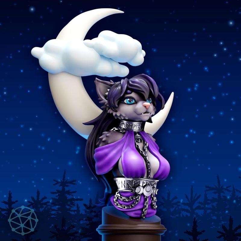 STELLA, the Moon Priestess KS: Bust Versions