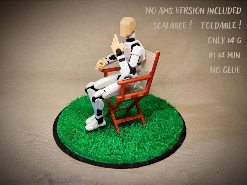 The smallest foldable chair !