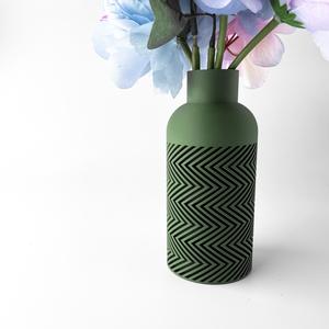 The Sember Vase, Modern and Unique Home Decor for Dried and Flower Arrangements  | STL File